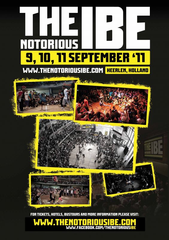 The Notorious IBE 2011 poster