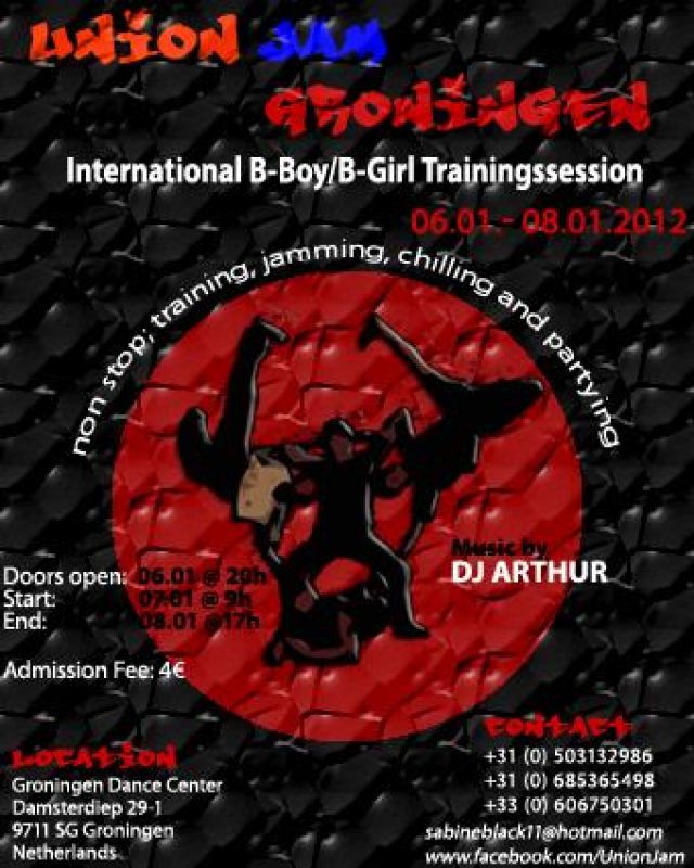 Union Jam 2012 poster