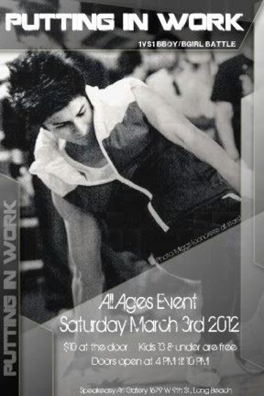 PUTTING IN WORK 2012 poster