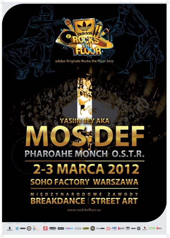 Adidas Originals Rock the Floor poster