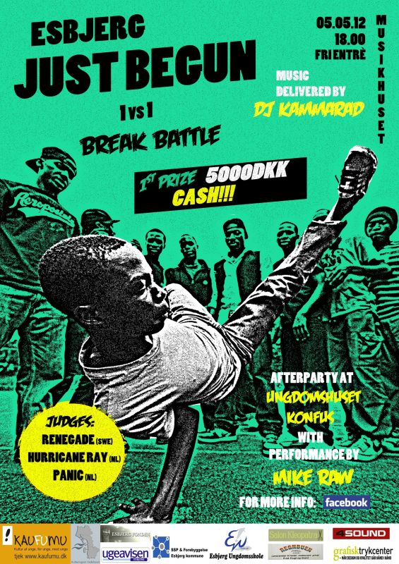 Esbjerg Just Begun poster