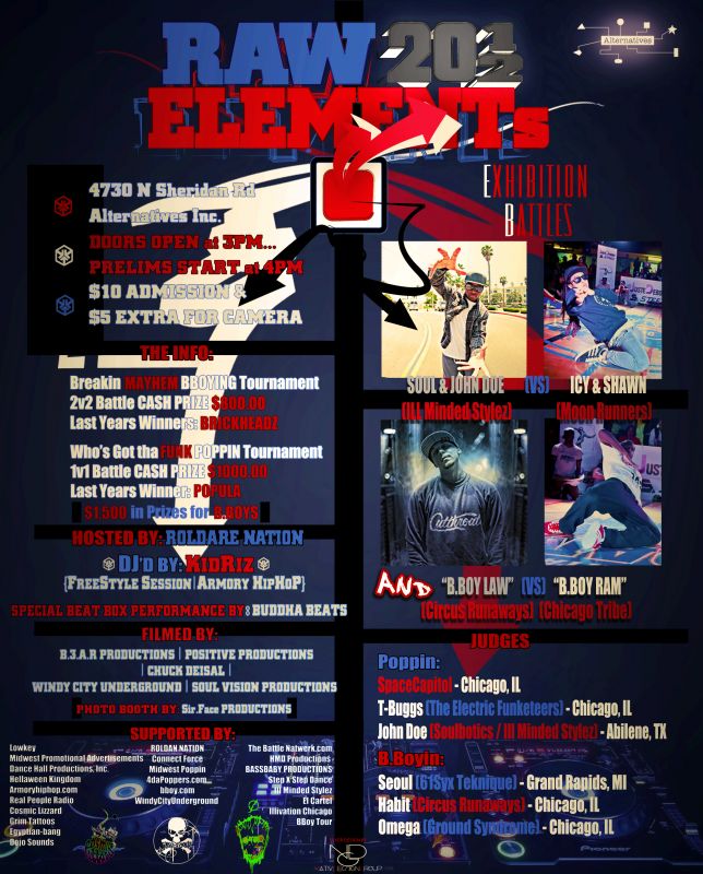 Raw Elements 2012 poster