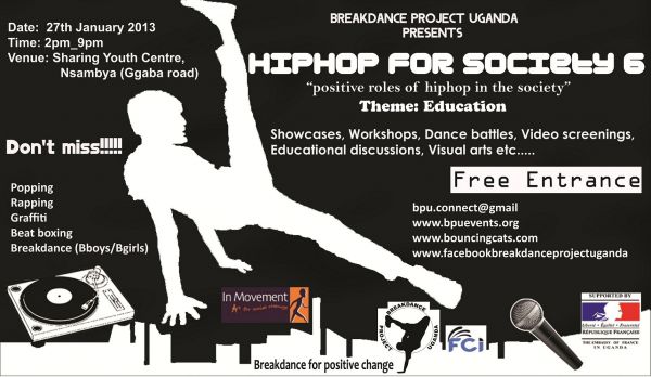 THE 6TH ANNUAL HIP-HOP FOR SOCIETY poster