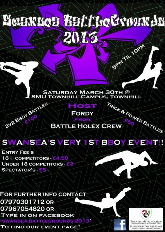 Swansea BattleGrounds 2013 poster