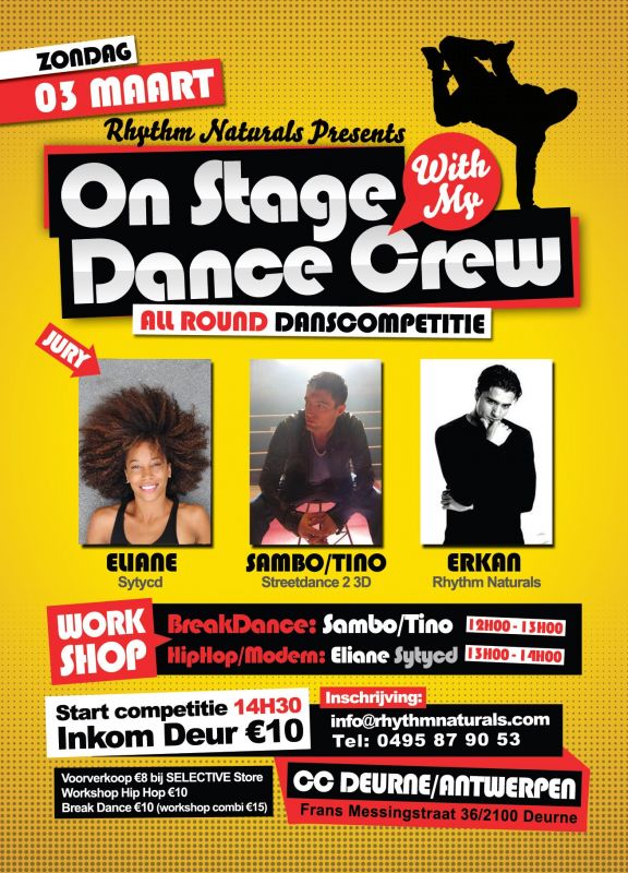 On Stage With My Dance Crew poster