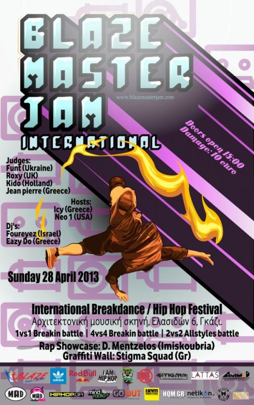 Blaze Master Jam International poster