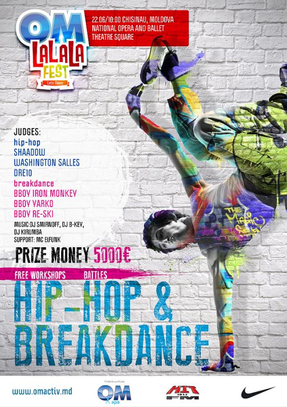 OM LALALA FEST poster