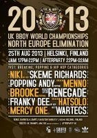 UK Bboy Championships North Europe Elimination