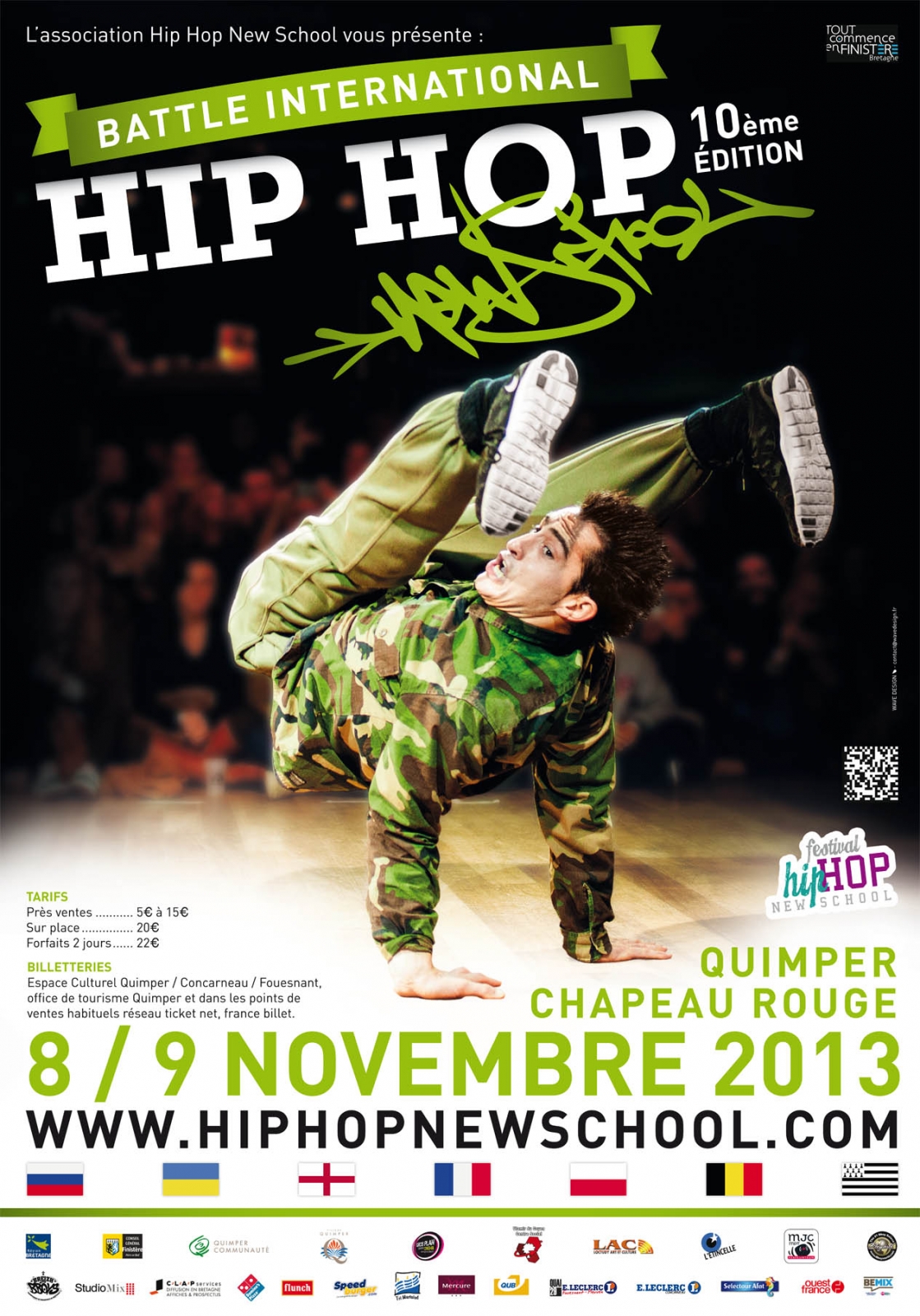 Battle International Hip-Hop New School #10 poster