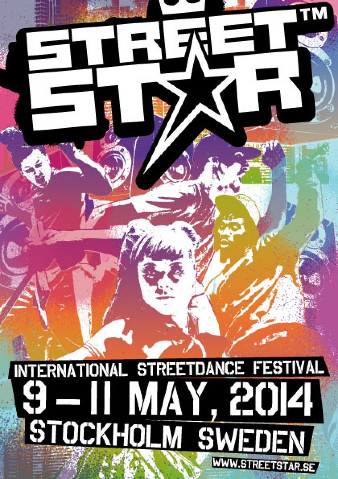 Streetstar International Streetdance Festival 2014 poster