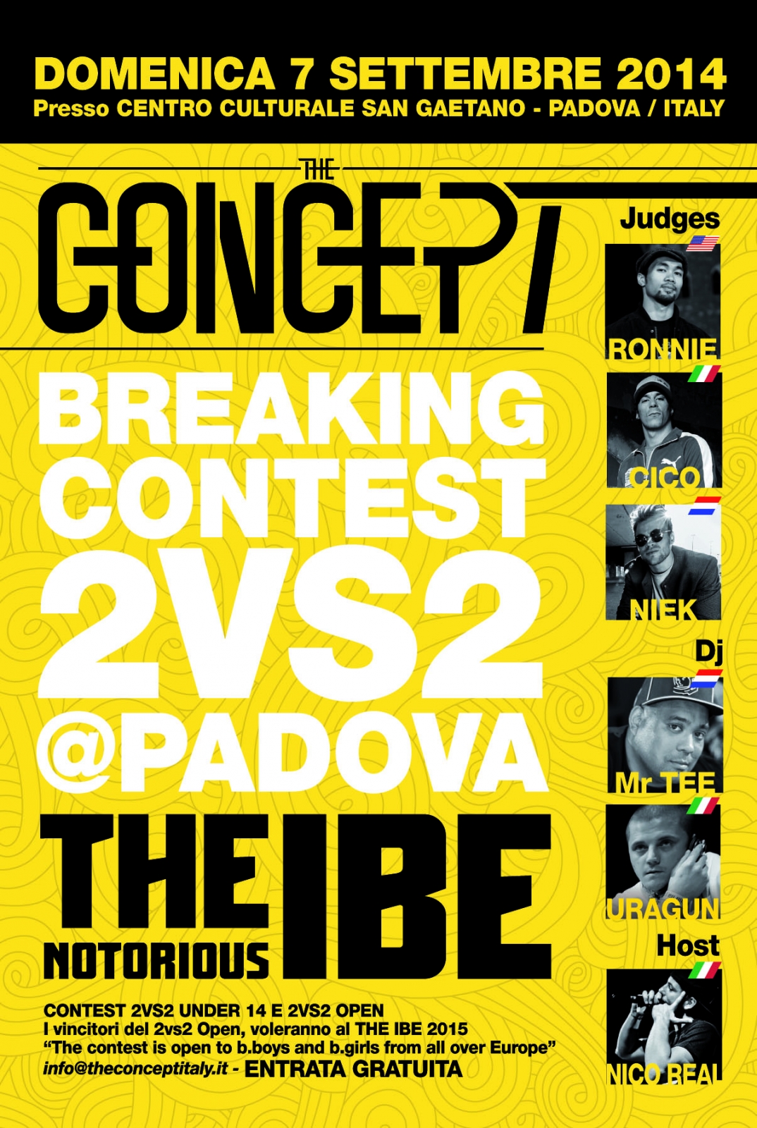 The Concept - The Notorious IBE | 2vs2 Open Italy poster