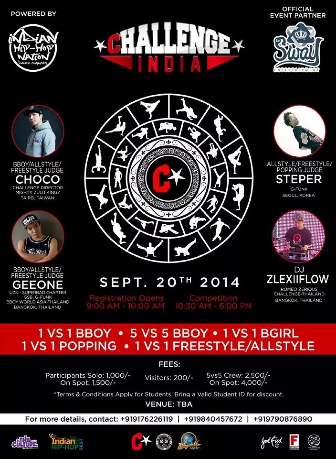 Challenge Сup India 2014 poster