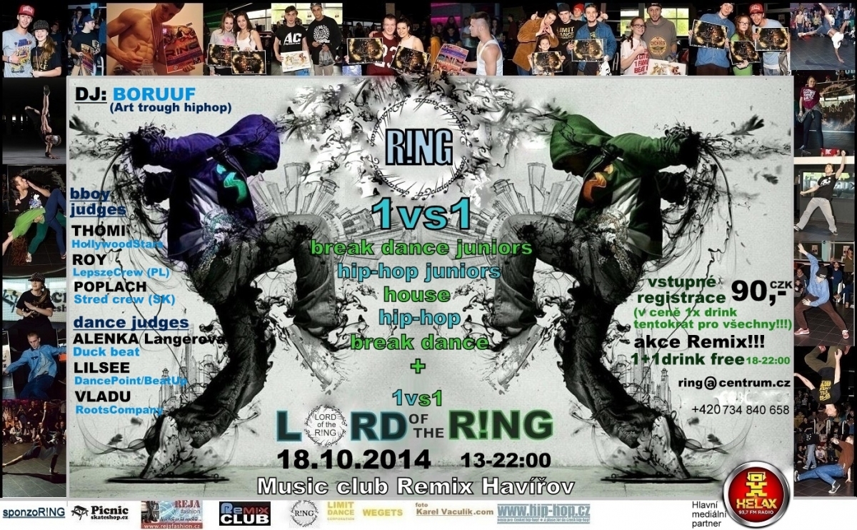 R!NG 4 + LORD of the R!NG 2014 (Big Final) poster