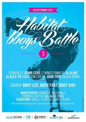 Habitat B-boys Battle 3th Edition