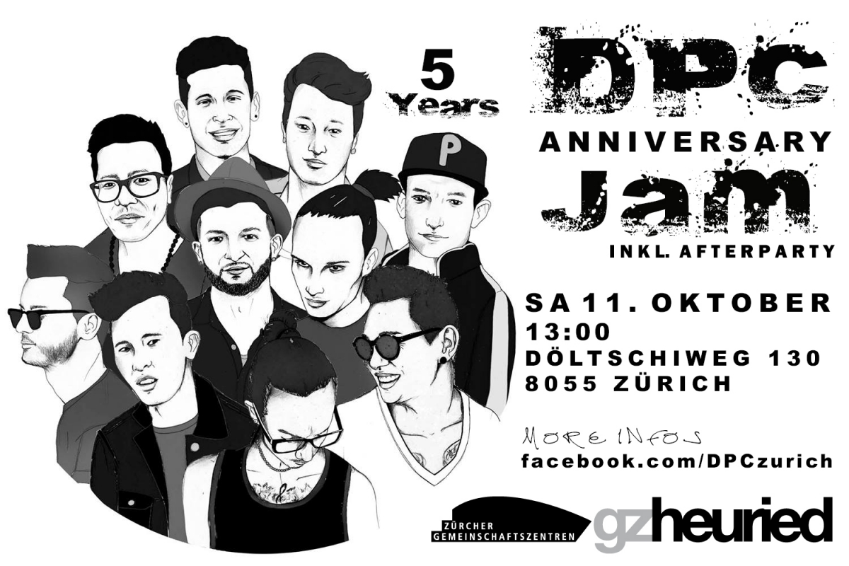D.POINT.C Crew 5 Years Anniversary Jam poster