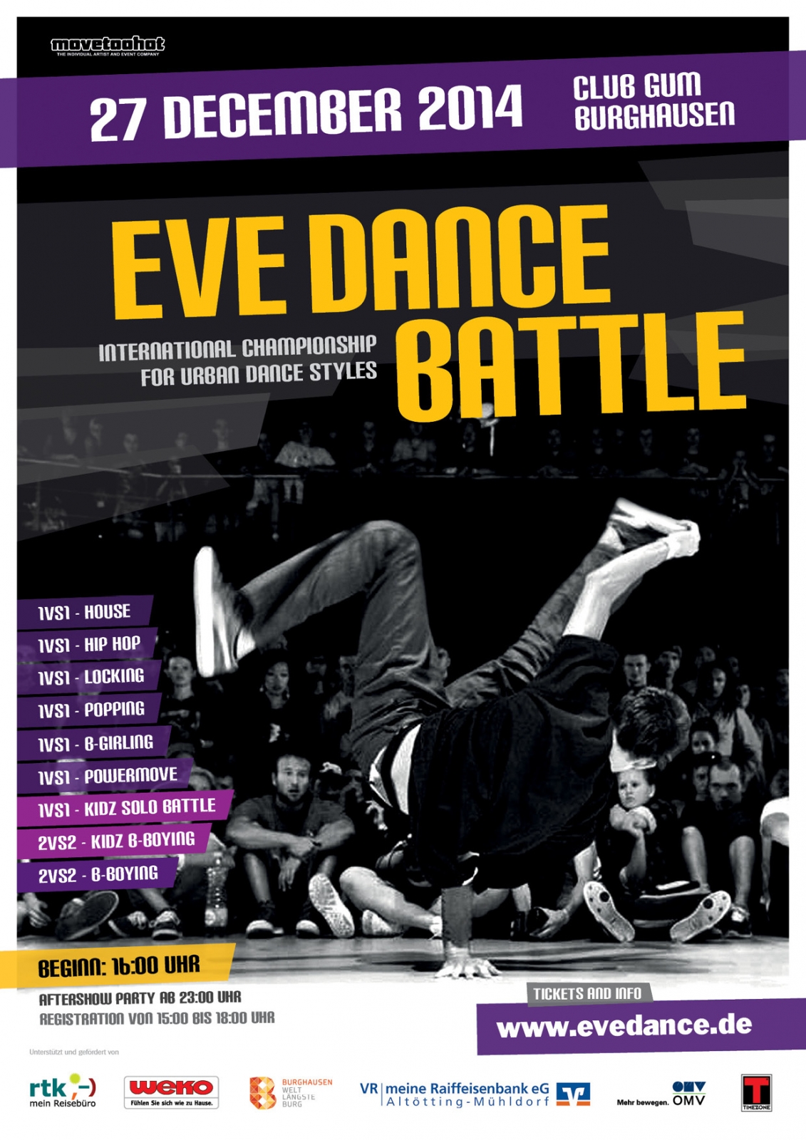 Eve Dance Battle 2014 poster