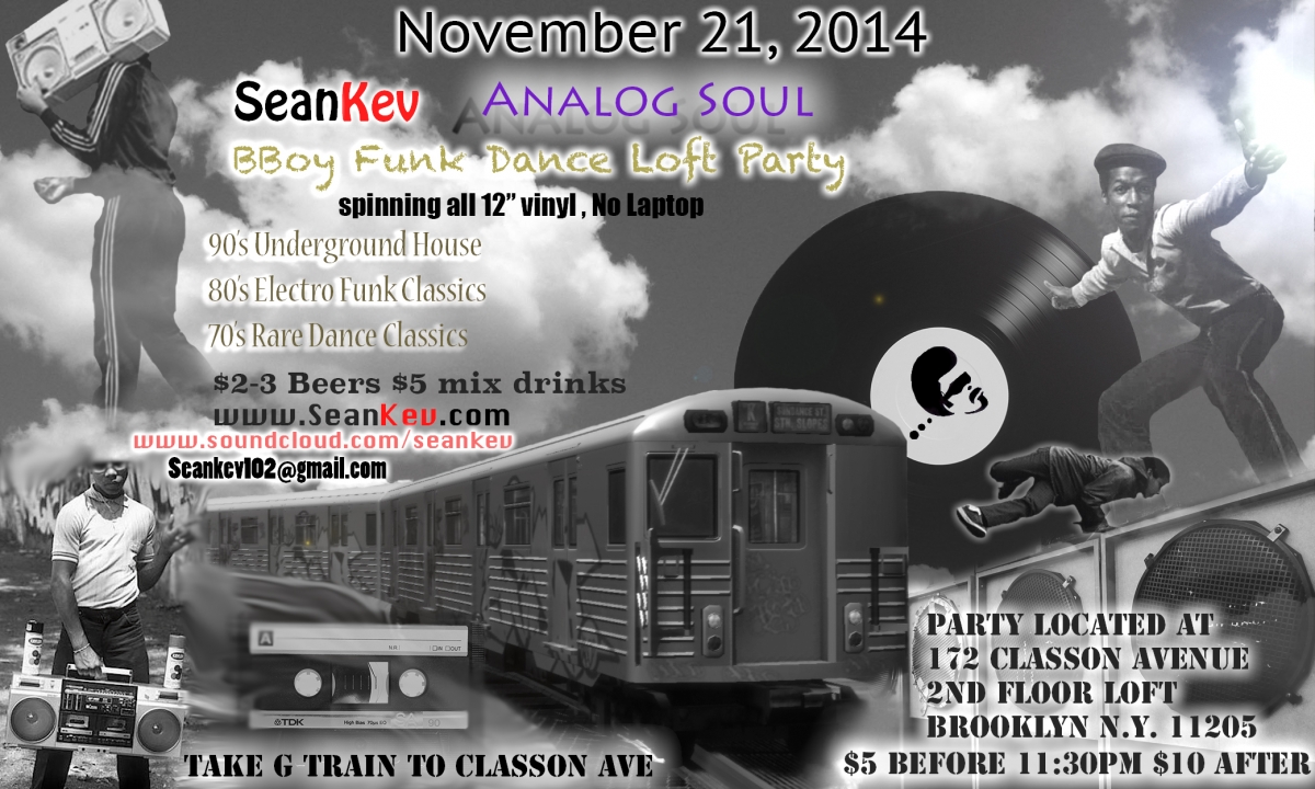 BBoy Funk Dance Loft Party poster