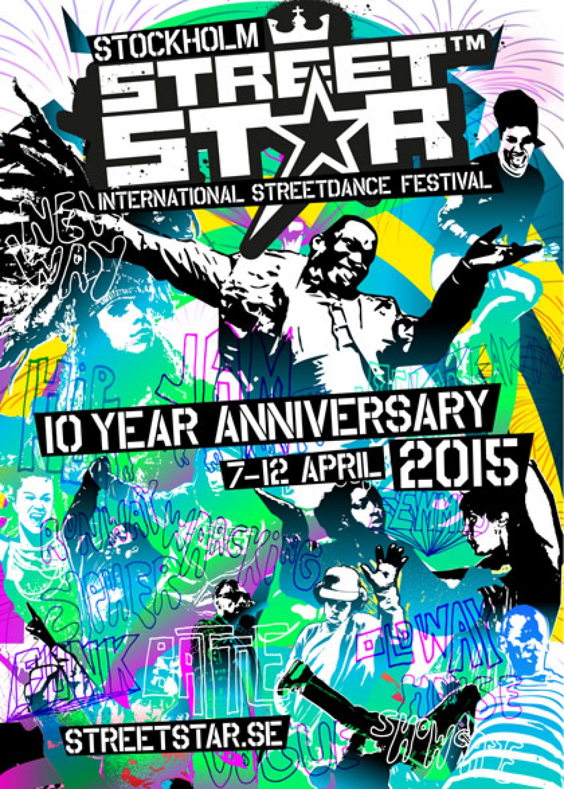 Streetstar International Street Dance Festival poster