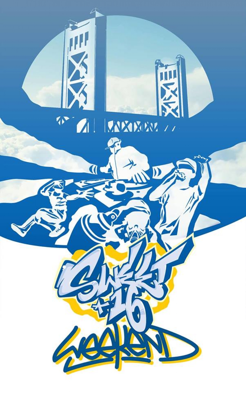 The Southwest SWEET 16 Weekend x Sacramento HIP HOP Festival poster