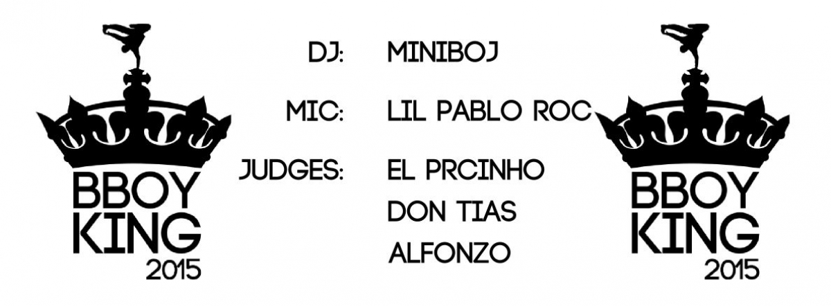 Bboy King 2015 Bratislava poster