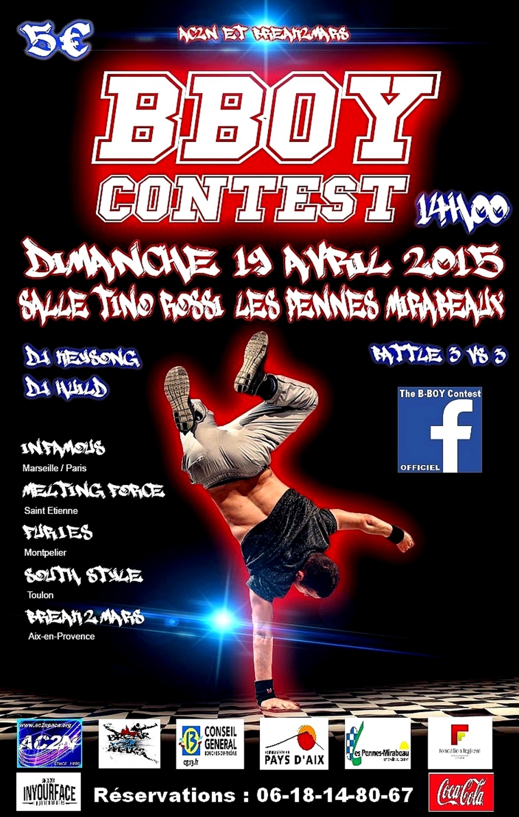 The Bboy Contest poster