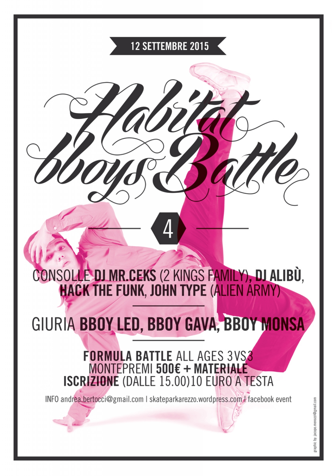 Habitat B-Boys Battle 4th Edition poster