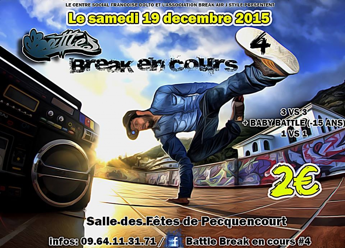 Battle Break En Cour #4 poster