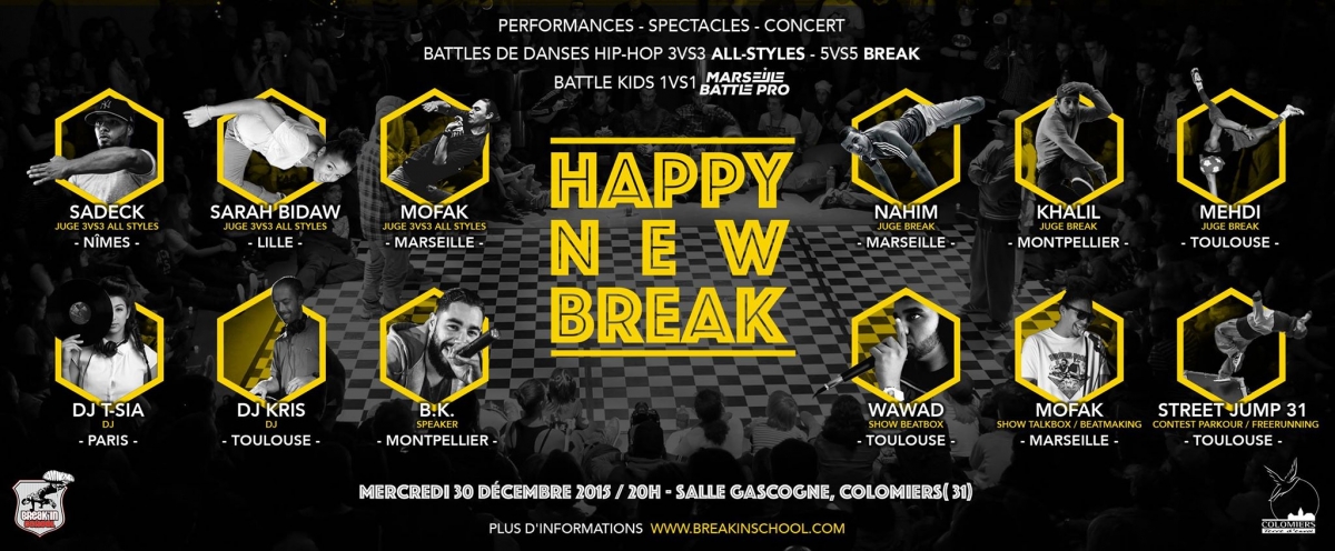 HAPPY NEW BREAK 2015 poster