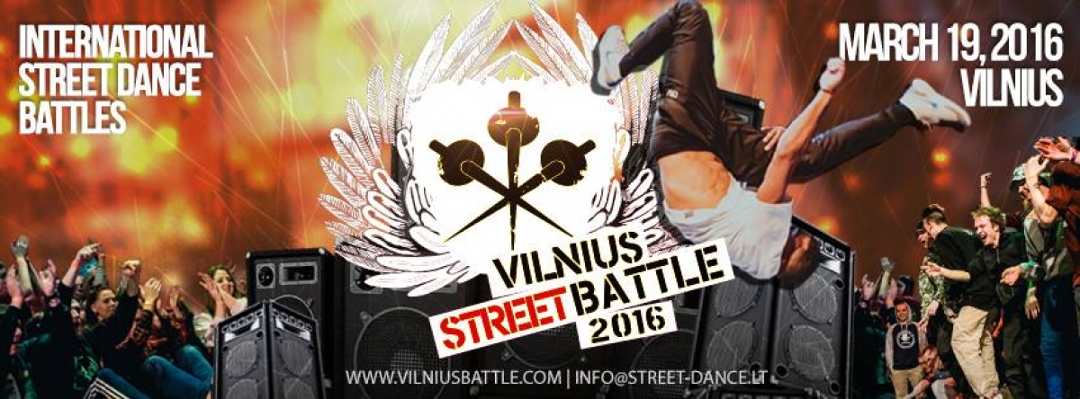 Vilnius Street Battle 2016 poster