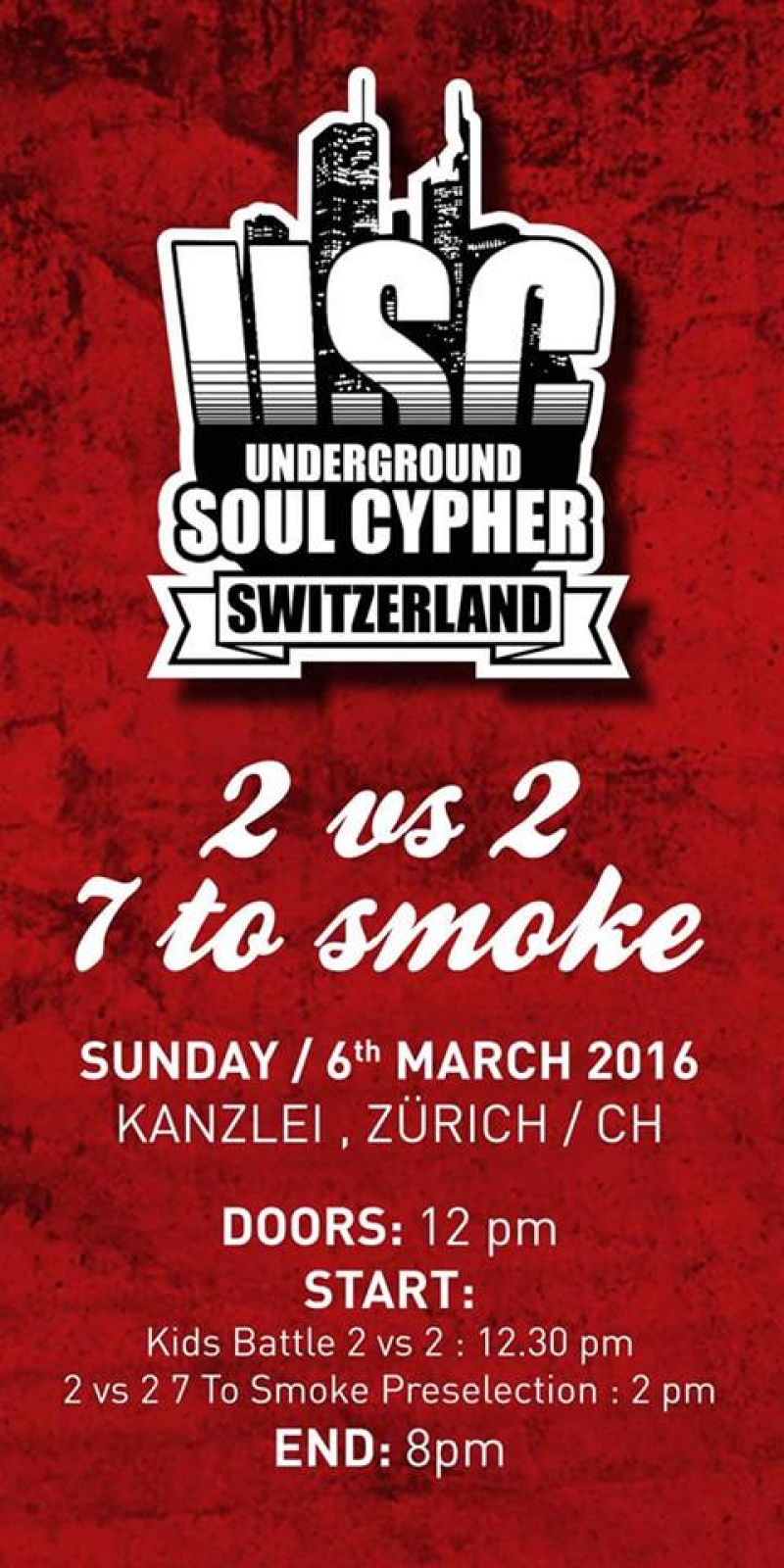 USC 2 VS 2 7 TO Smoke poster