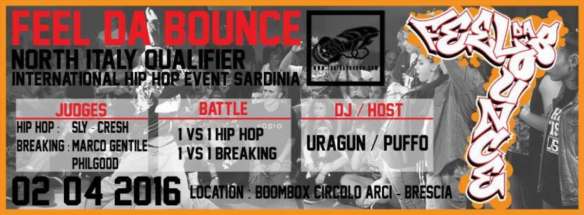 FEEL DA BOUNCE 2016 poster