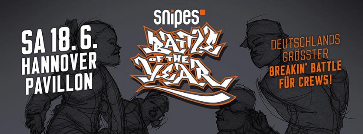 SNIPES Battle Of The Year Germany 2016 poster