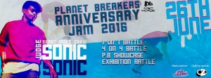 Planet Breakers Crew Anniversary Jam 2016