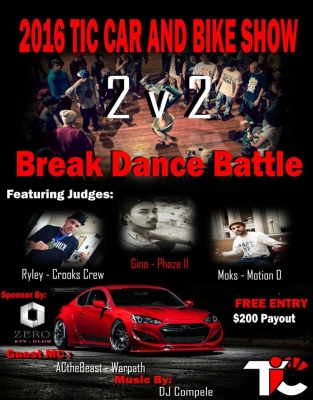TIC Car Show And Breakdance Battle
