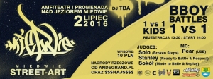 Bboy Jam Battle 1vs1 - Miedwie Street Art