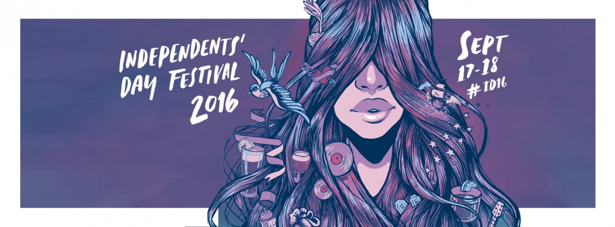 Independents' Day Festival 2016 poster