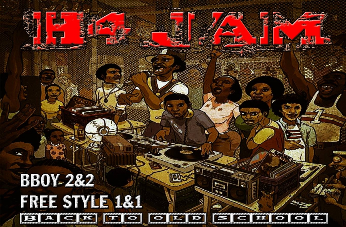 H4 Jam- Back to old school poster