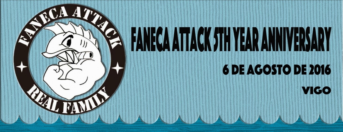 Faneca Attack 5th Year Anniversary poster