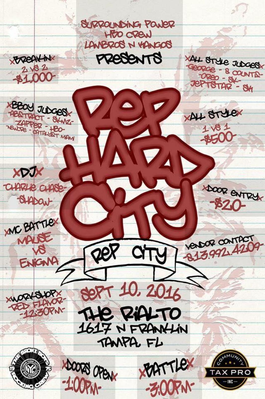 Rep Hard City poster