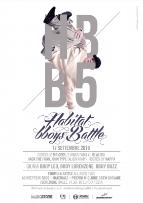 HABITAT BBOYS BATTLE V EDITION