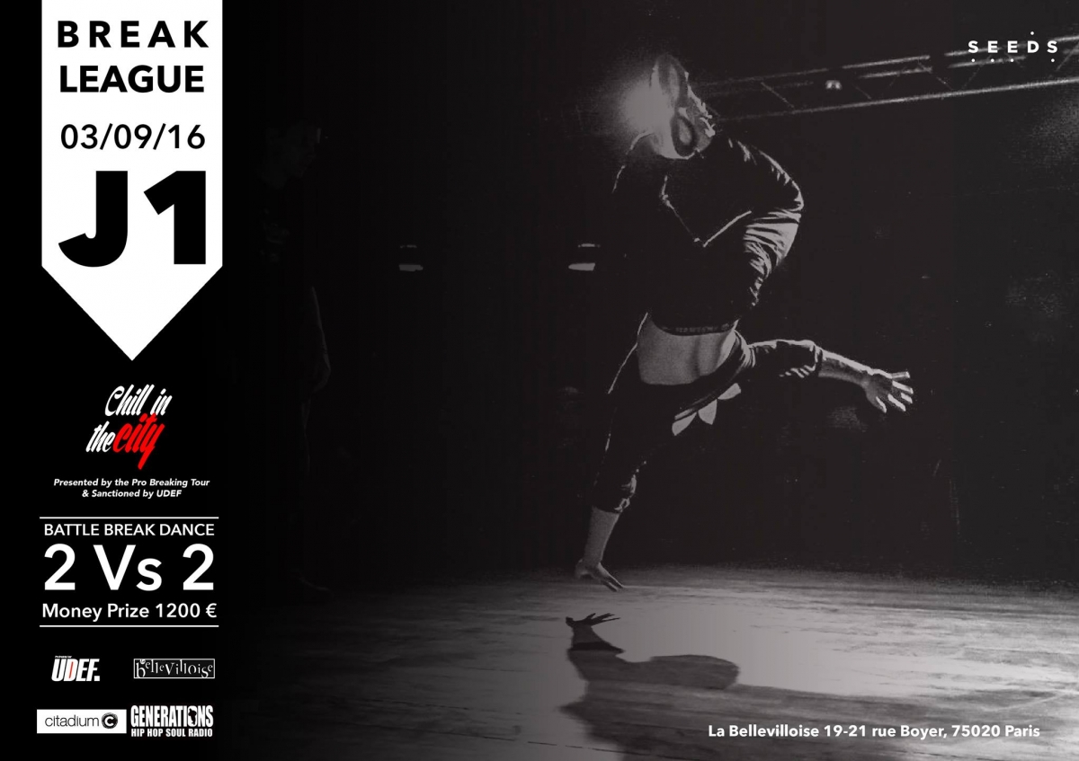 Breakleague Jour 1 poster