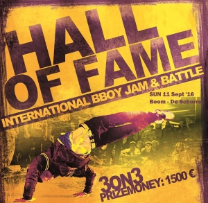 HALL of FAME XX international 3on3 bboying