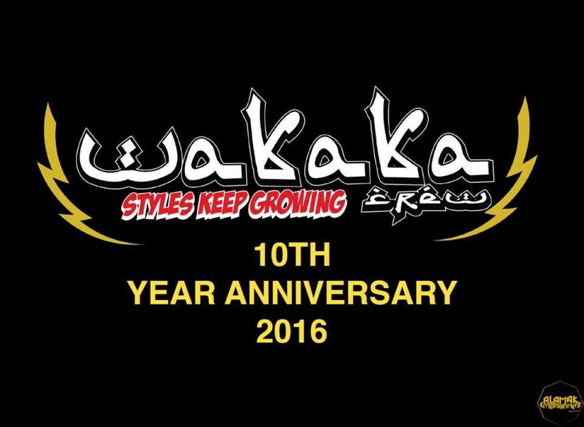 Wakaka Crew 10th Anniversary 2016 poster