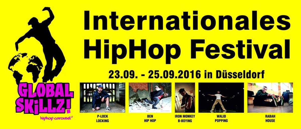 Global Skillz! Das internationale Hip Hop Festival in Düsseldorf! poster