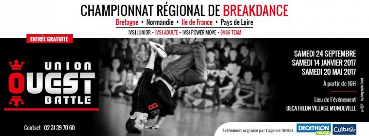 Union Ouest Battle poster