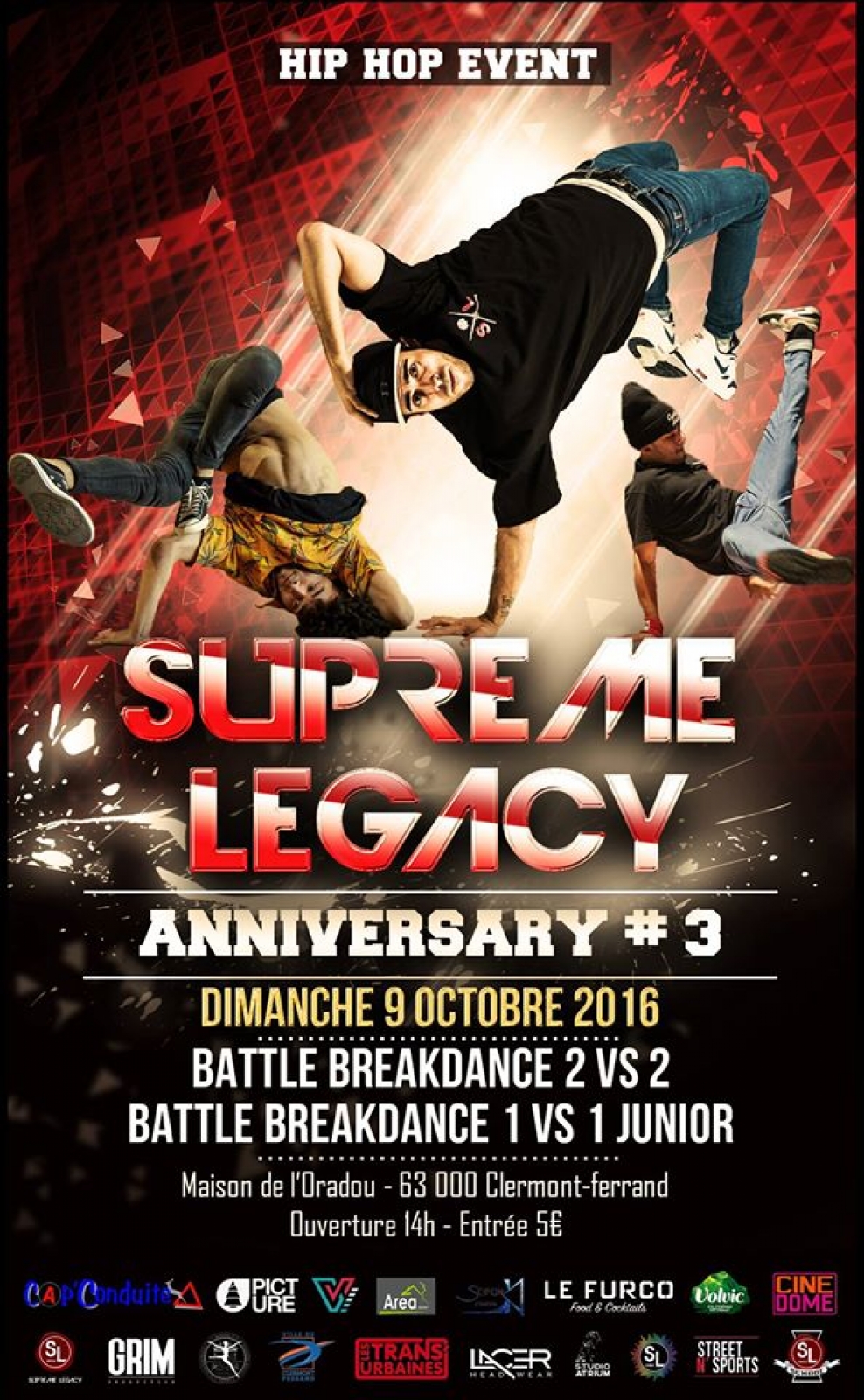 Battle Supreme Legacy Anniversary #3 poster