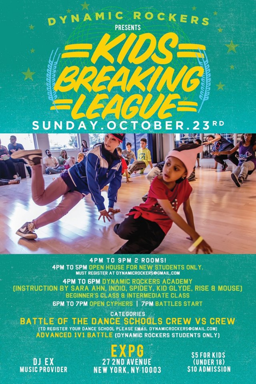 Kids Breaking League poster