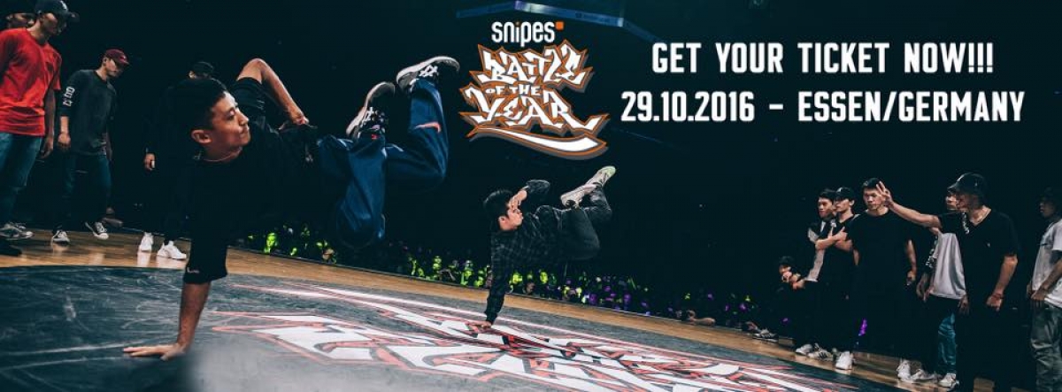 Snipes Battle Of The Year 2016 poster