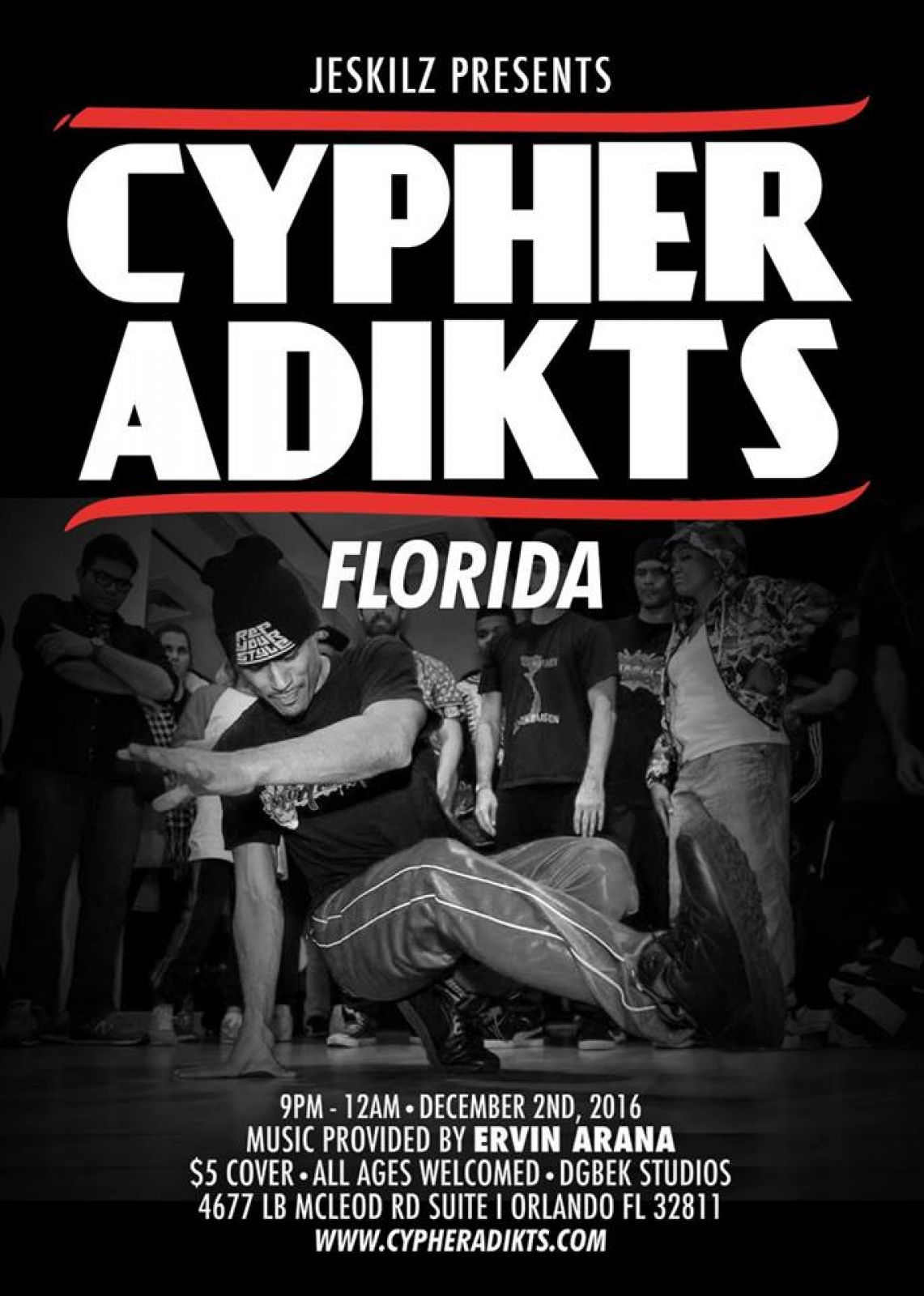 Cypher Adikts Florida poster