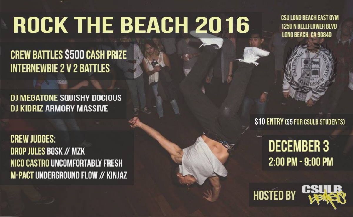 Rock The Beach 2016 | Crew Battle for $500 poster
